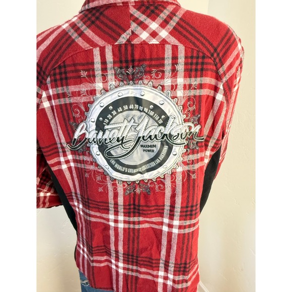 Barrett-Jackson Womens Red Plaid 1971‎ 